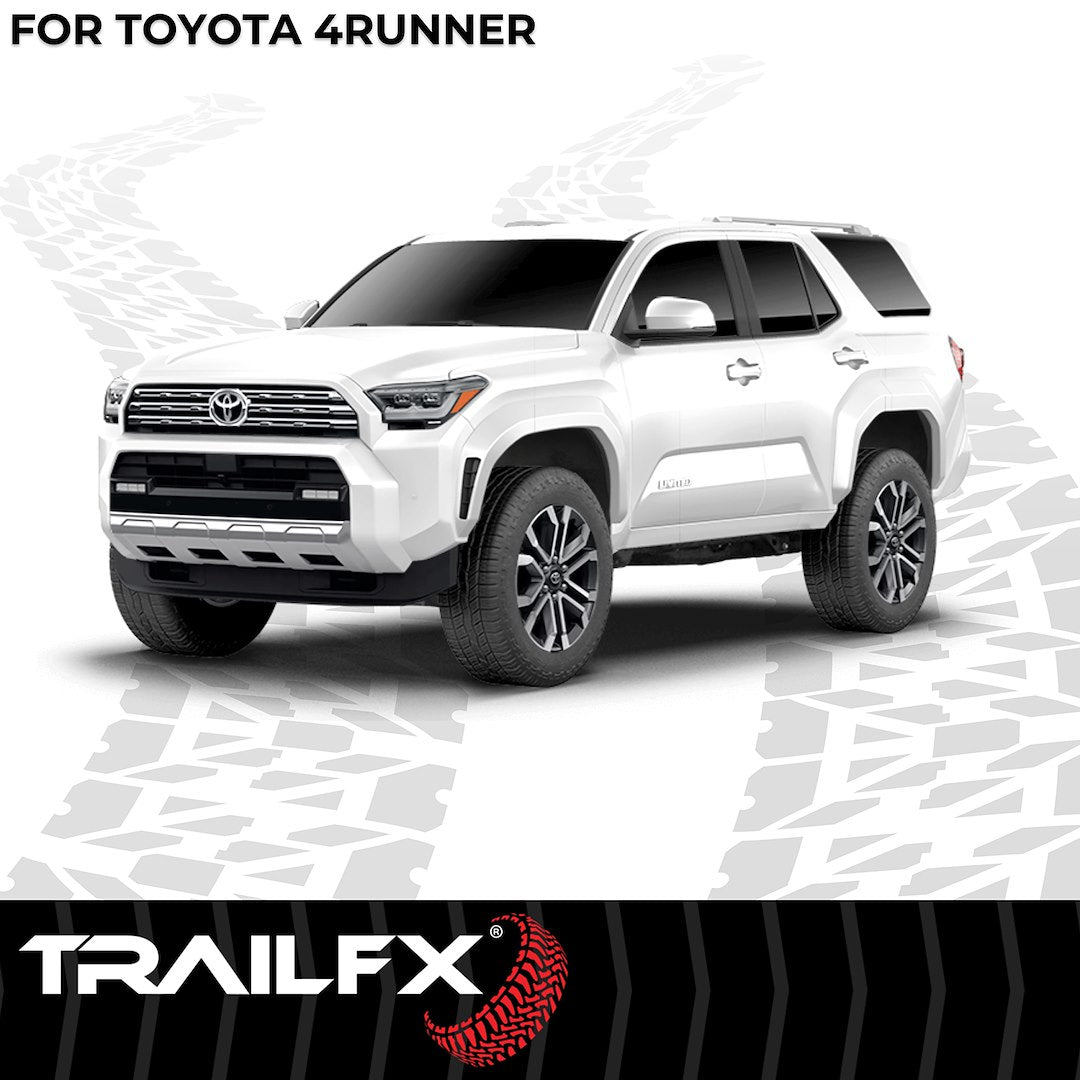 Trailfx Limited Lifetime Warranty Nerf Bar AL4027B - A4 4Runner
