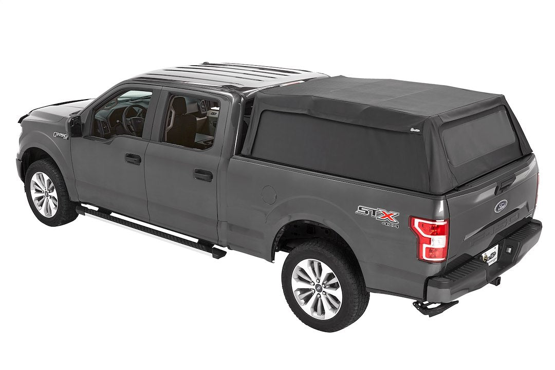Bestop Fully Integrated Bow System Truck Cap 77309-35 - Black Supertop Bed Top DI