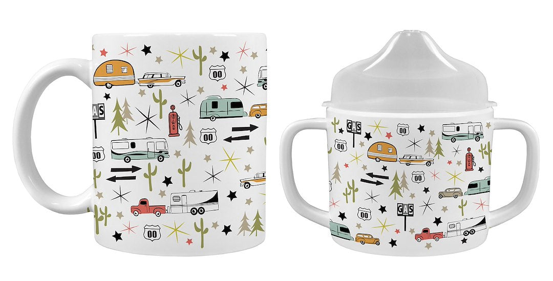 Camp Casual Hand Wash Only Cup CC-015RT - Mommy ME Mug Sippy Set