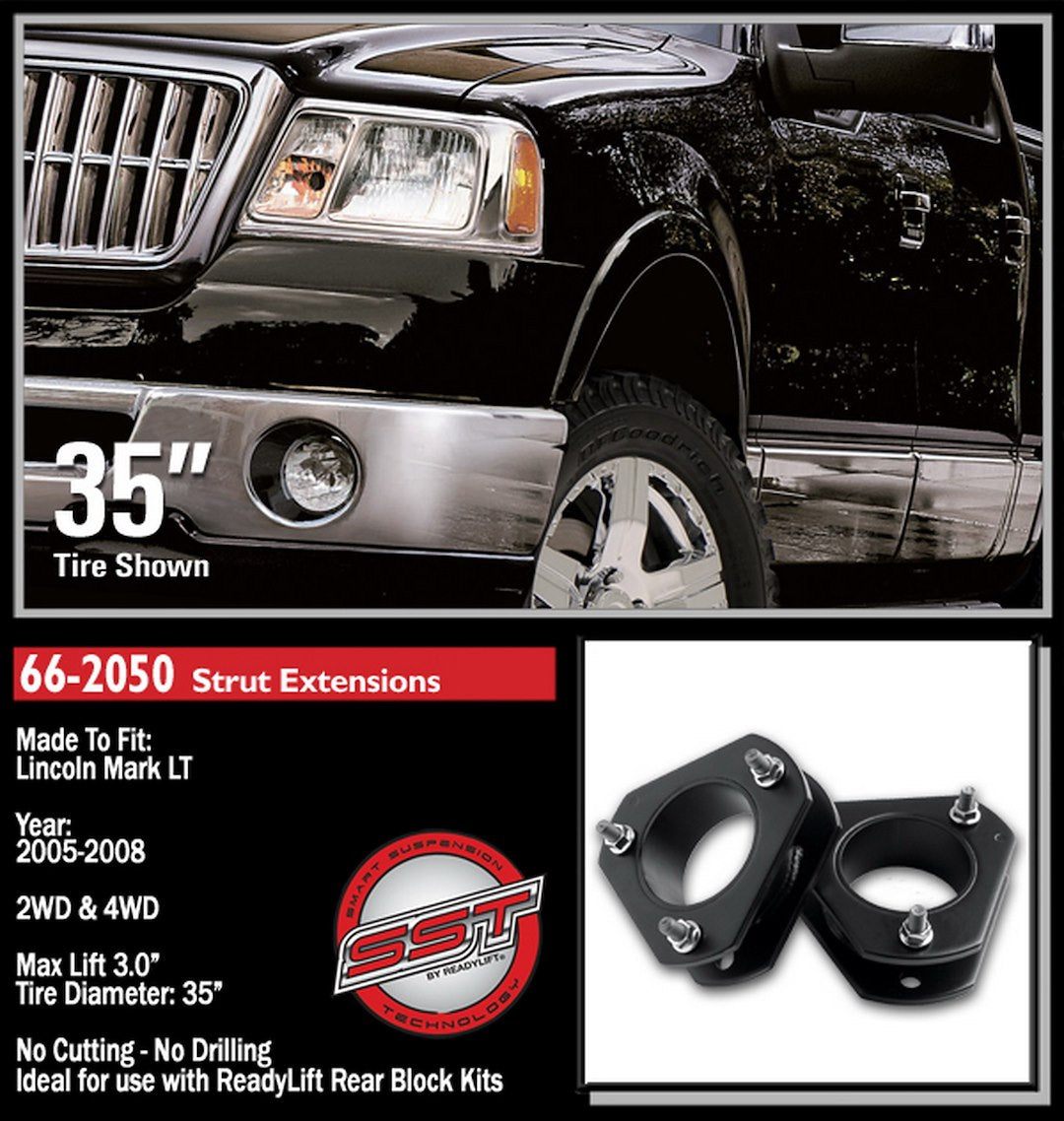 Readylift Guaranteed Toughest Finish Leveling Kit Suspension 66-2050 - Lvl KT F150 4W 05-08