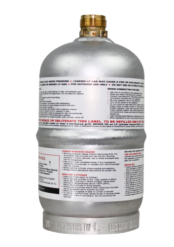 Flame King FK-1LB-ALM Propane Tank