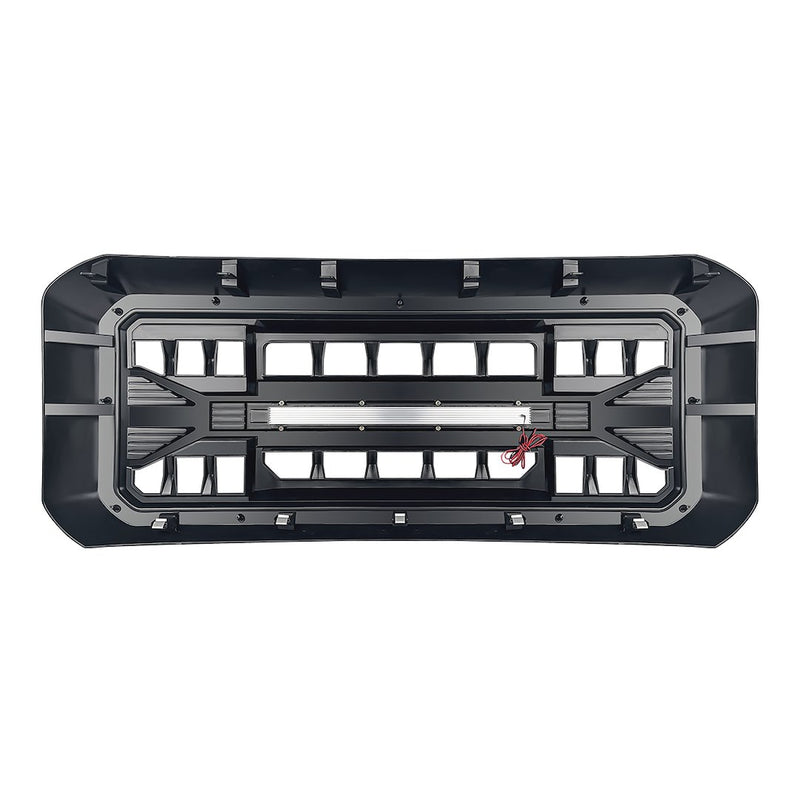 American MOD Mean Aggressive Styling Grille Amfmfa00105 - Armor Led OFF-Road Lights