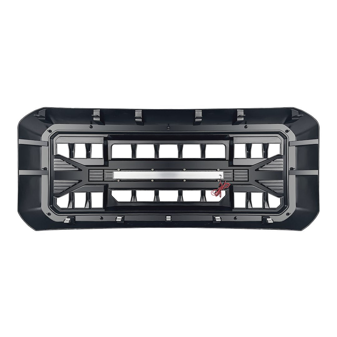 American MOD Mean Aggressive Styling Grille Amfmfa00105 - Armor Led OFF-Road Lights