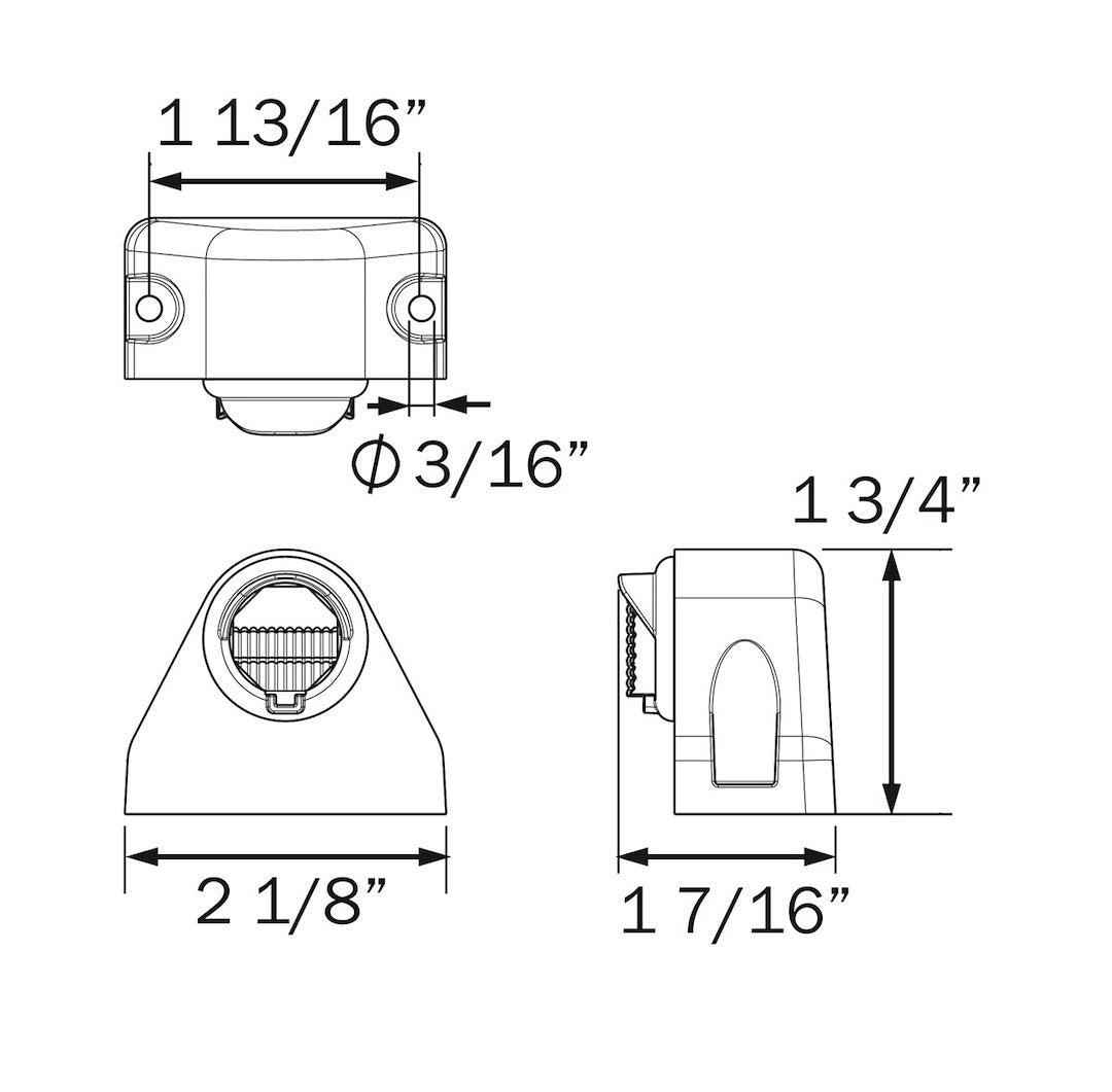 Optronics Limited Lifetime LED Warranty License Plate Light LPL12CKF2B - Lpl Kit LPL12CB A12B2LPB A12GLPB