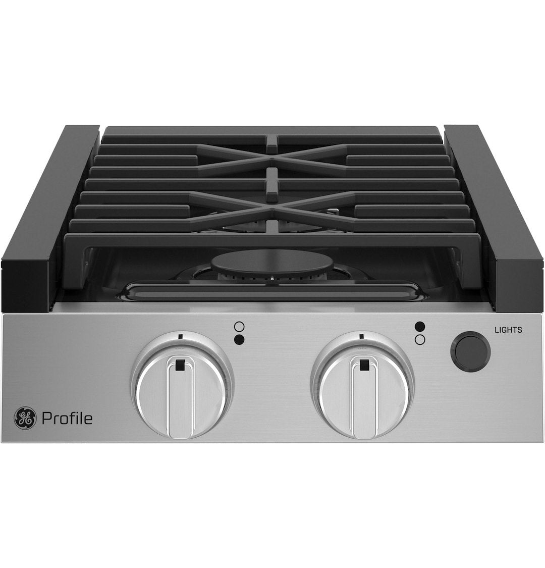 GE Appliance Edge To Edge Grates Stove PLU612RWSS - Profile 12 Range Top Stainles