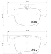 Hella 355020271 Premium quality brake pads - Disc Pad