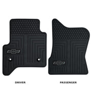Plasticolor Weather On An Easy-To-Clean Surface Floor Mat 001795R01 - Chevy Silverado 14-18YR