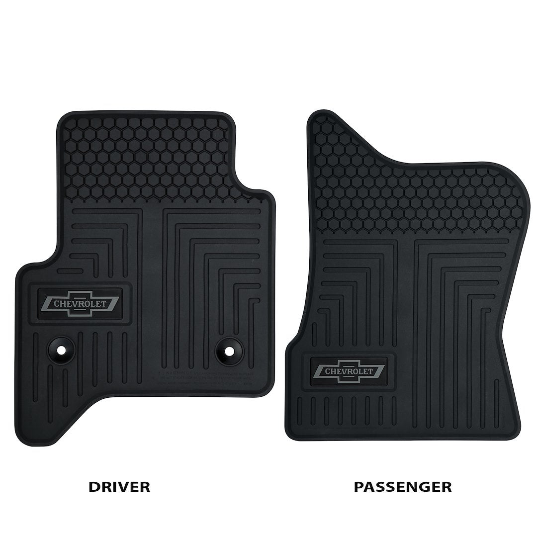 Plasticolor Weather On An Easy-To-Clean Surface Floor Mat 001795R01 - Chevy Silverado 14-18YR