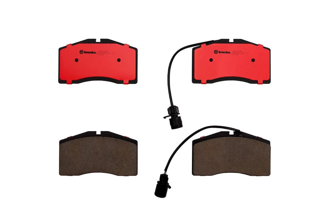 Brembo Premium Low-Met OE Equivalent Pad Brake Pad P85053N - Disc Set