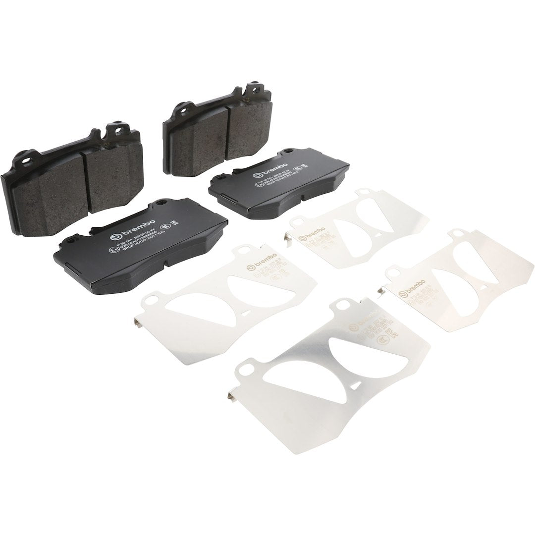 Brembo Premium Low-Met OE Equivalent Pad Brake Pad P50041 - Disc Set