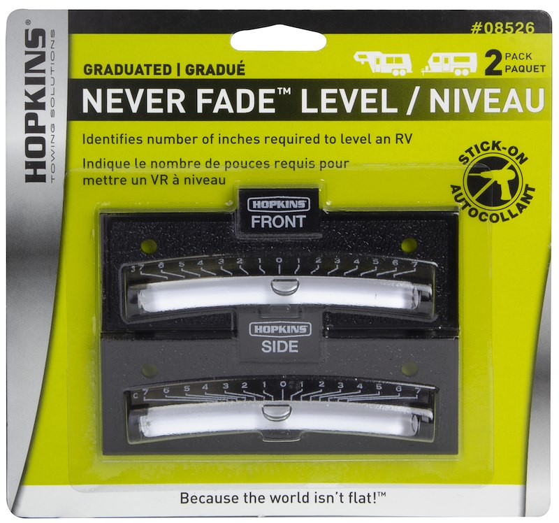Hoppy RV Level: 08526 Hopkins MFG RV Level Graduated Bubble