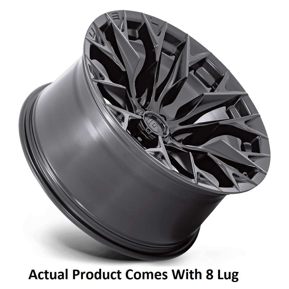 Fuel Offroad With Fuel Logo Center Cap Wheel D80420901857 - Black D804 20X9 8X180 Black-OUT 20MM