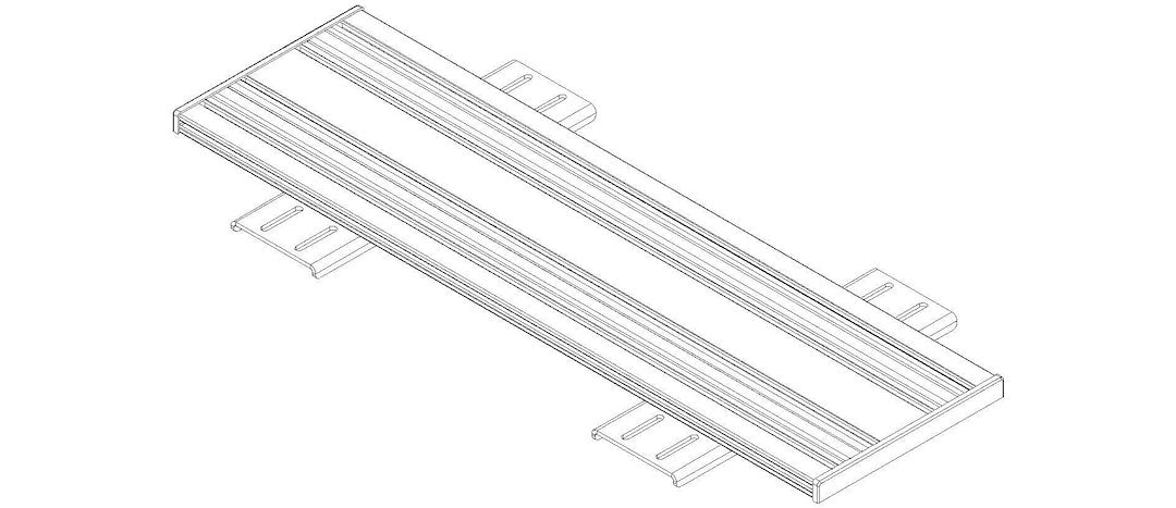 Havis No Supplier Warranty Console Base C-TMW-RAM-01 - Tunnel Mount Assembly