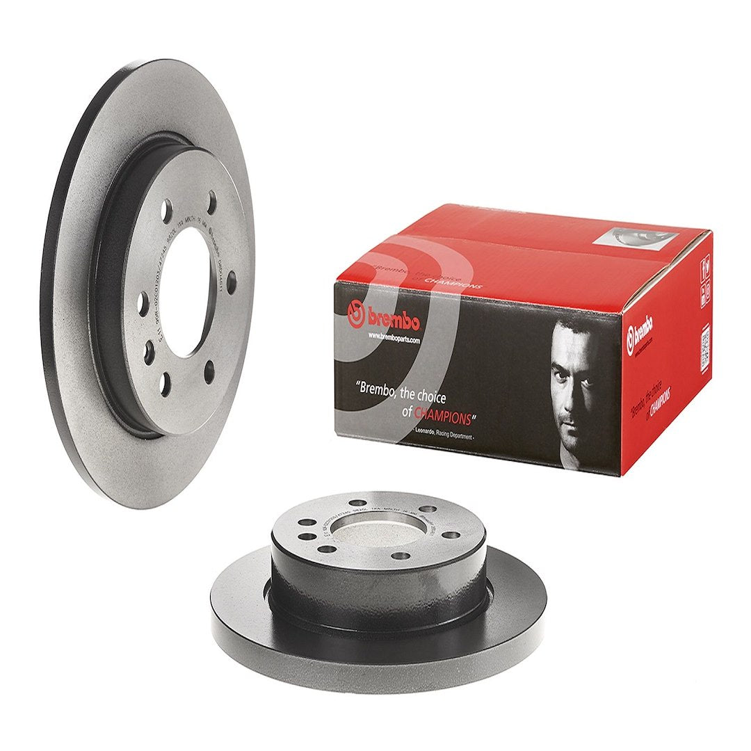 Brembo Rust-Resistant Coating Brake Rotor 08D04611C02 - Disc