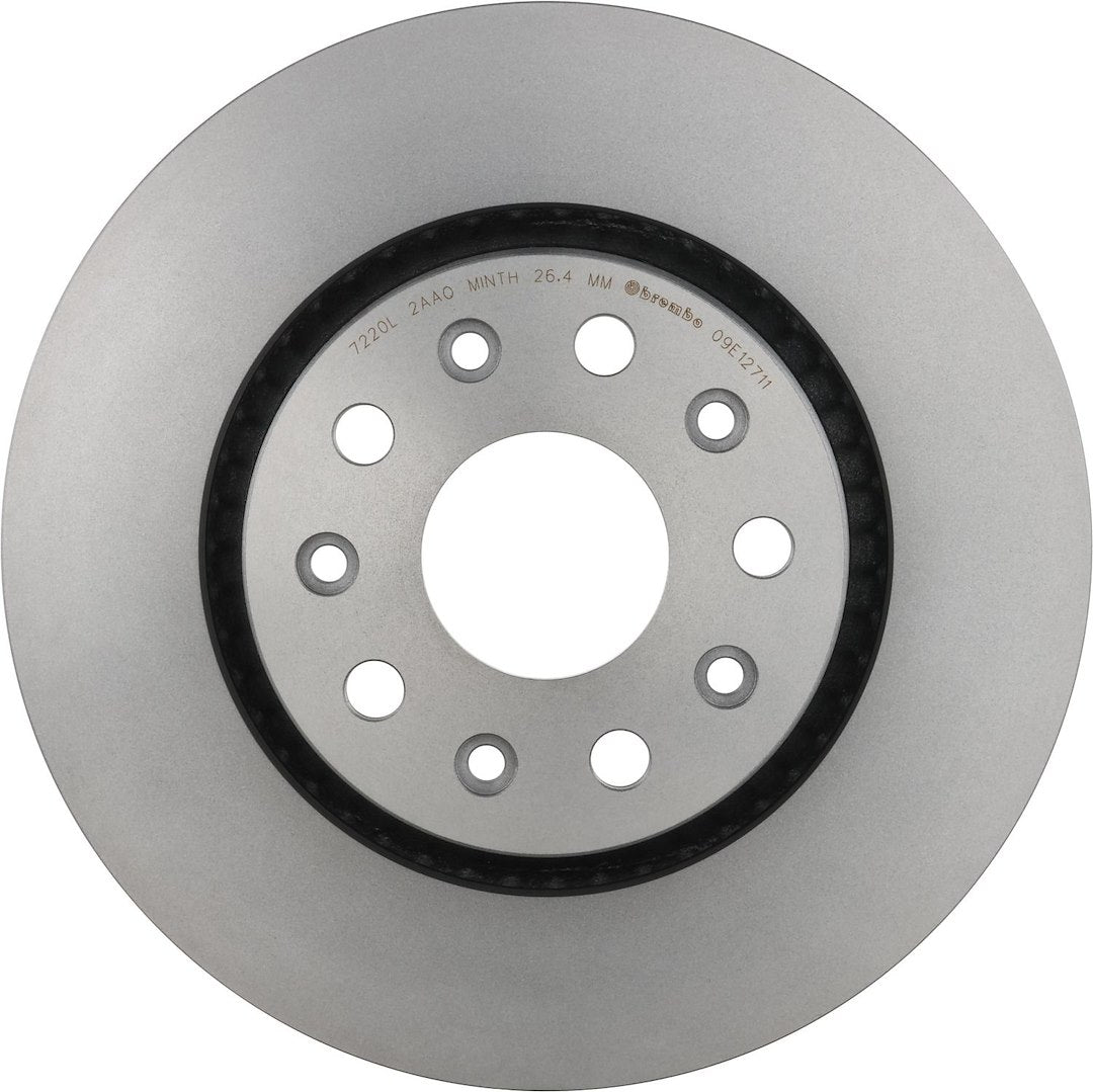Brembo Rust-Resistant Coating Brake Rotor 09E12711C02 - Disc