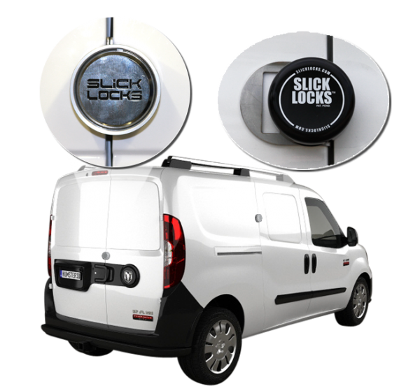 Slick Locks Custom Fit Puck Lock Kit PM-City-FVK-Slide-TK - Promaster City Turn Key