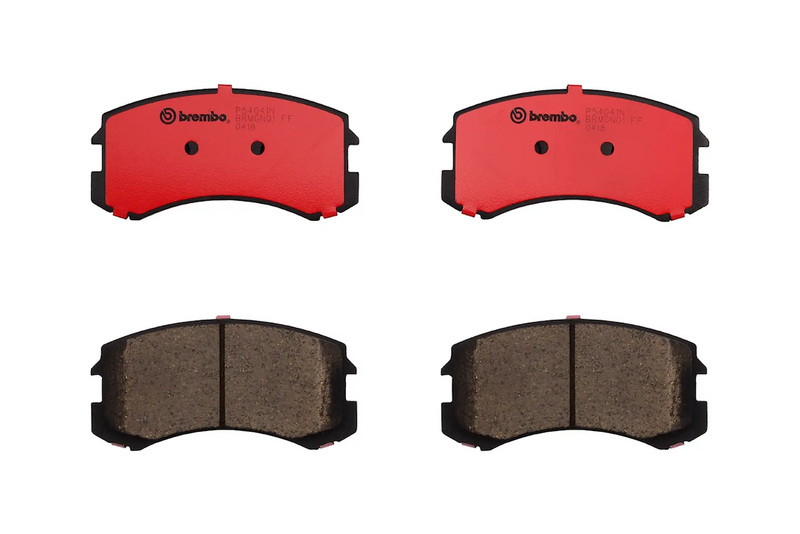 Brembo Premium Low-Met OE Equivalent Pad Brake Pad P54041N - Disc Set