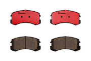 Brembo Premium Low-Met OE Equivalent Pad Brake Pad P54041N - Disc Set