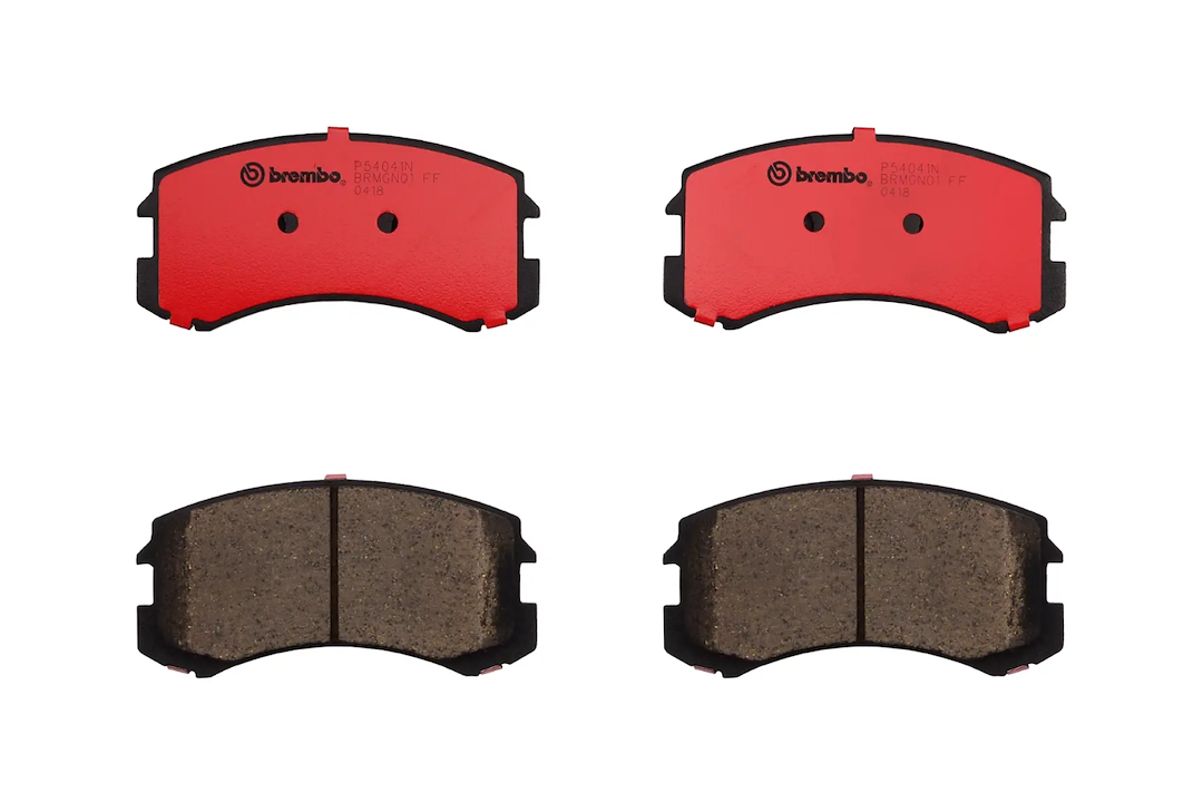Brembo Premium Low-Met OE Equivalent Pad Brake Pad P54041N - Disc Set