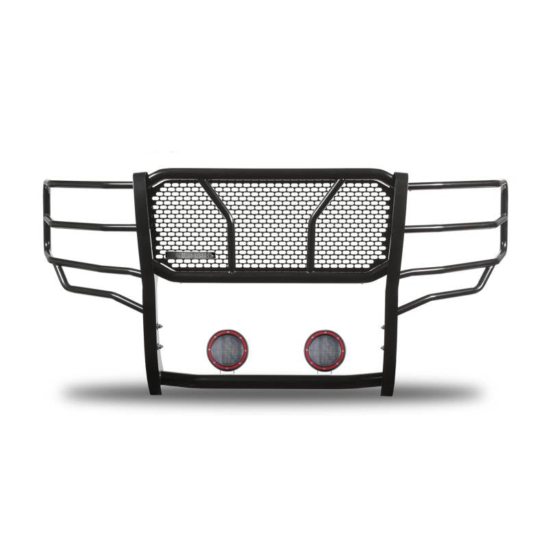 Black Horse Patent Approved Grille Guard RU-Chsi11-B-PLFR - Black Rugged HD Kit