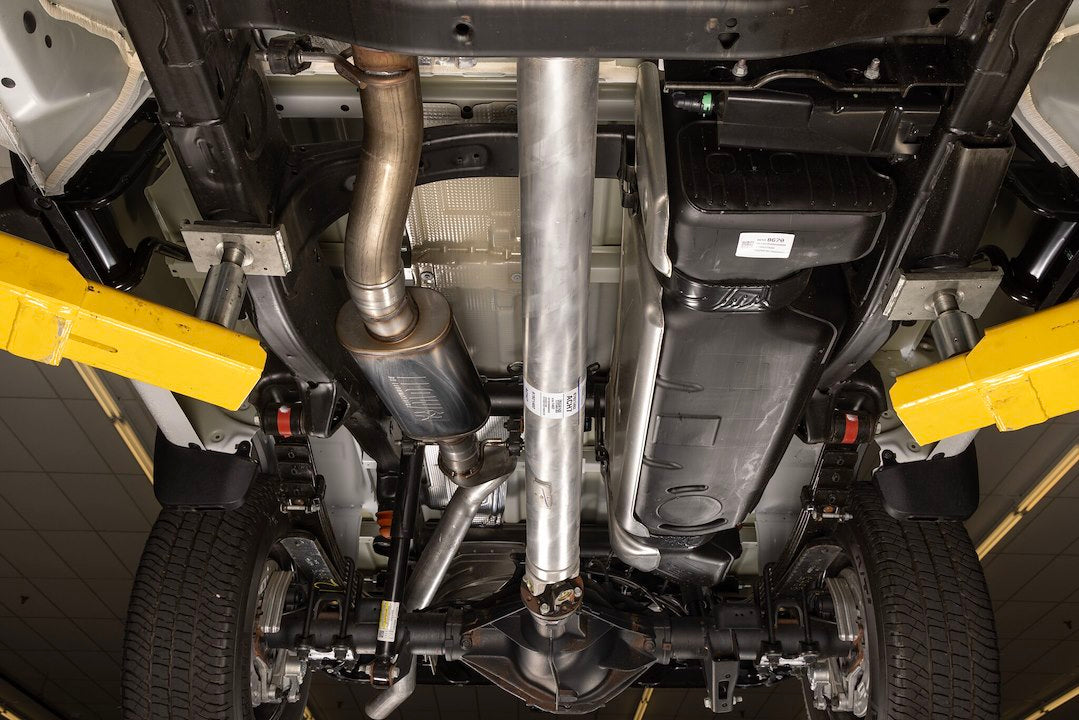 Flowmaster Limited Lifetime Warranty Exhaust Muffler 718155 - 20-25 GM 2500 3500 6.6L Gas Dir Fit