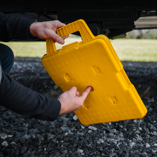 Camco No Supplier Warranty Trailer Stabilizer Jack Stand Pad 44540 - Fasten Big Block Pads 2PK