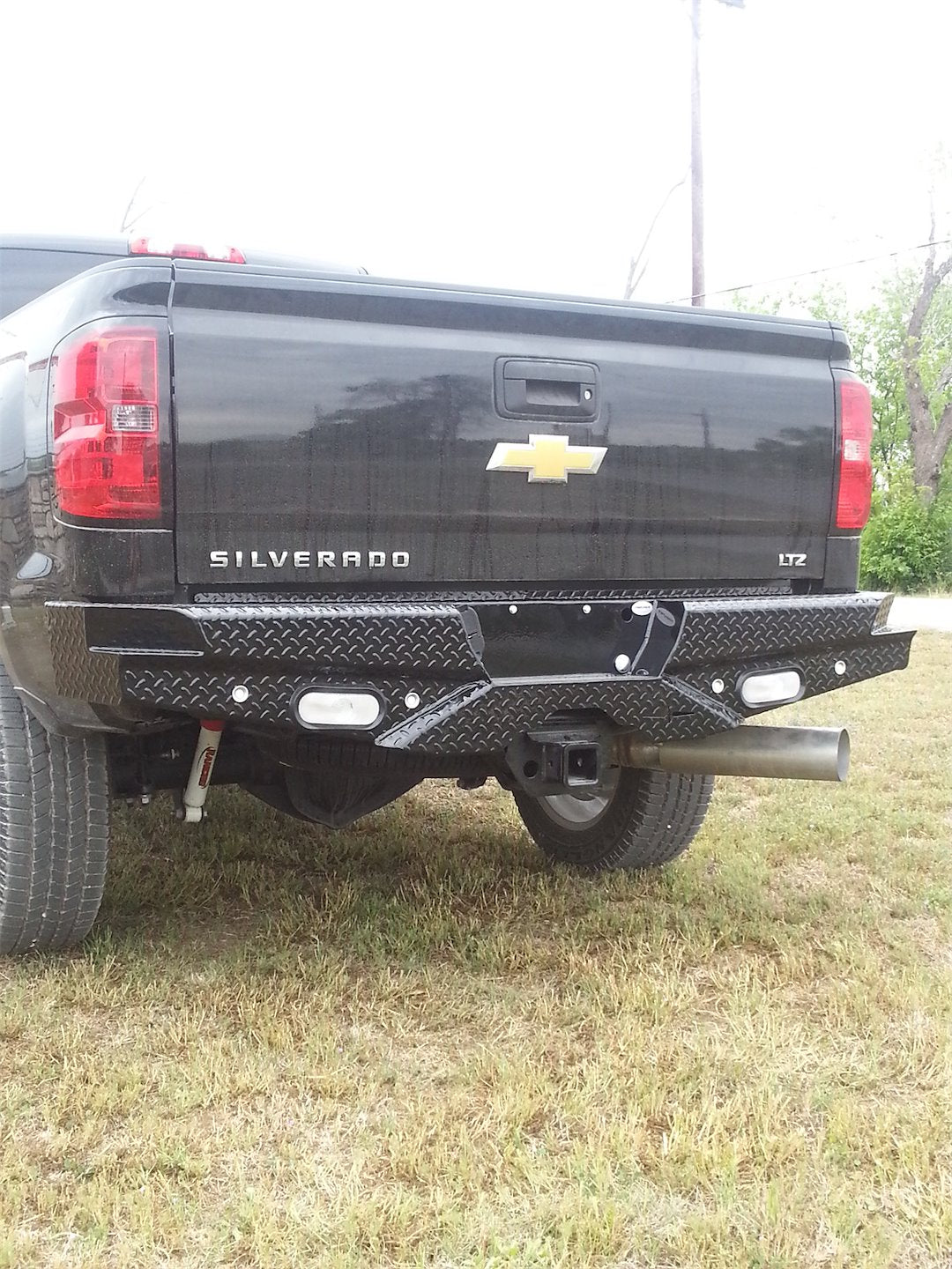 Frontier TRU Accommodates Vehicle Backup Sensors Bumper 100-20-7013 - Diamond Back Chevy GMC