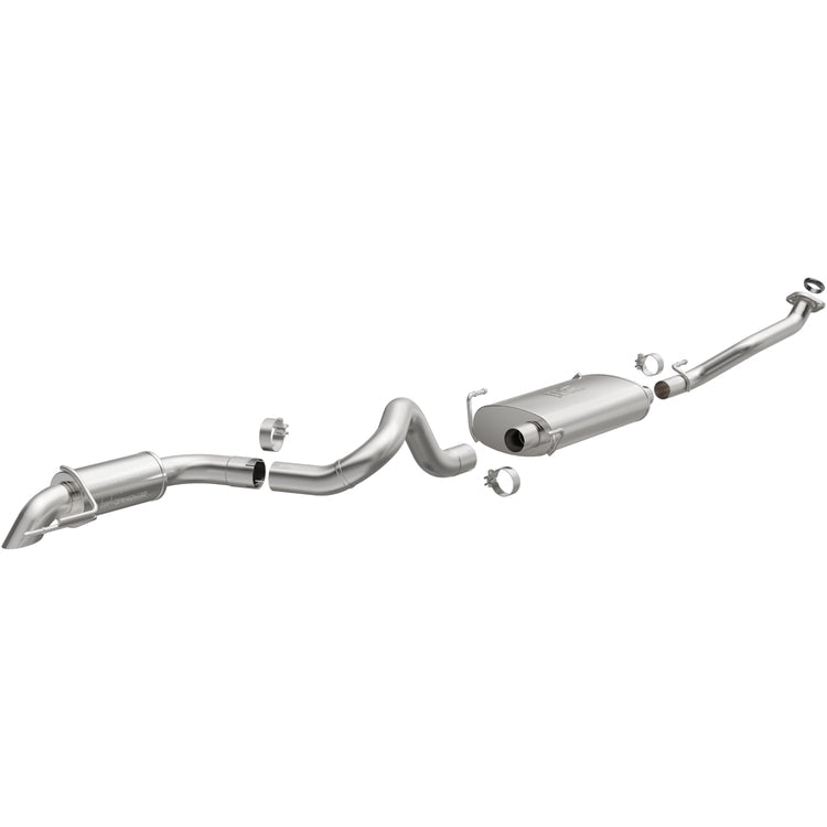 Magnaflow Limited Lifetime Warranty Exhaust System Kit 19657 - Overland Series Stainless CAT-Back