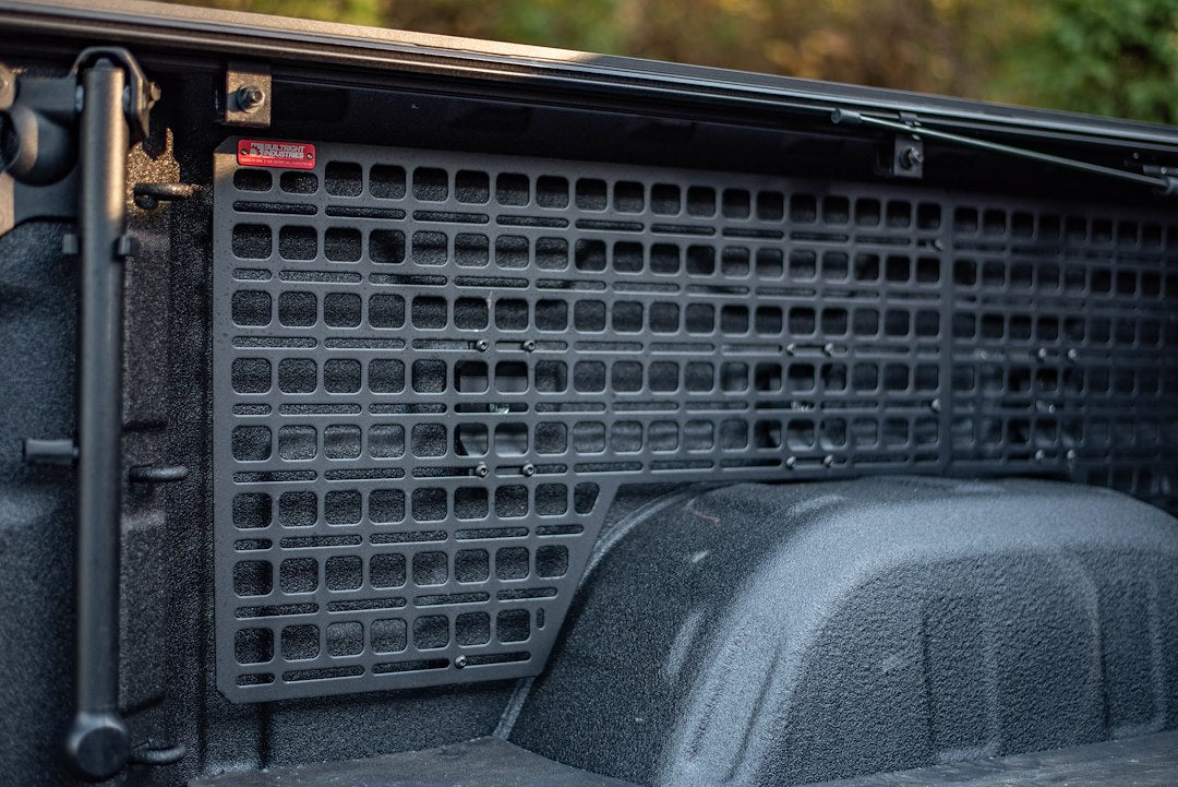 Builtright Made In USA Molle Cargo Panel 102042 - Bedside Rack System Rear DVR Pass