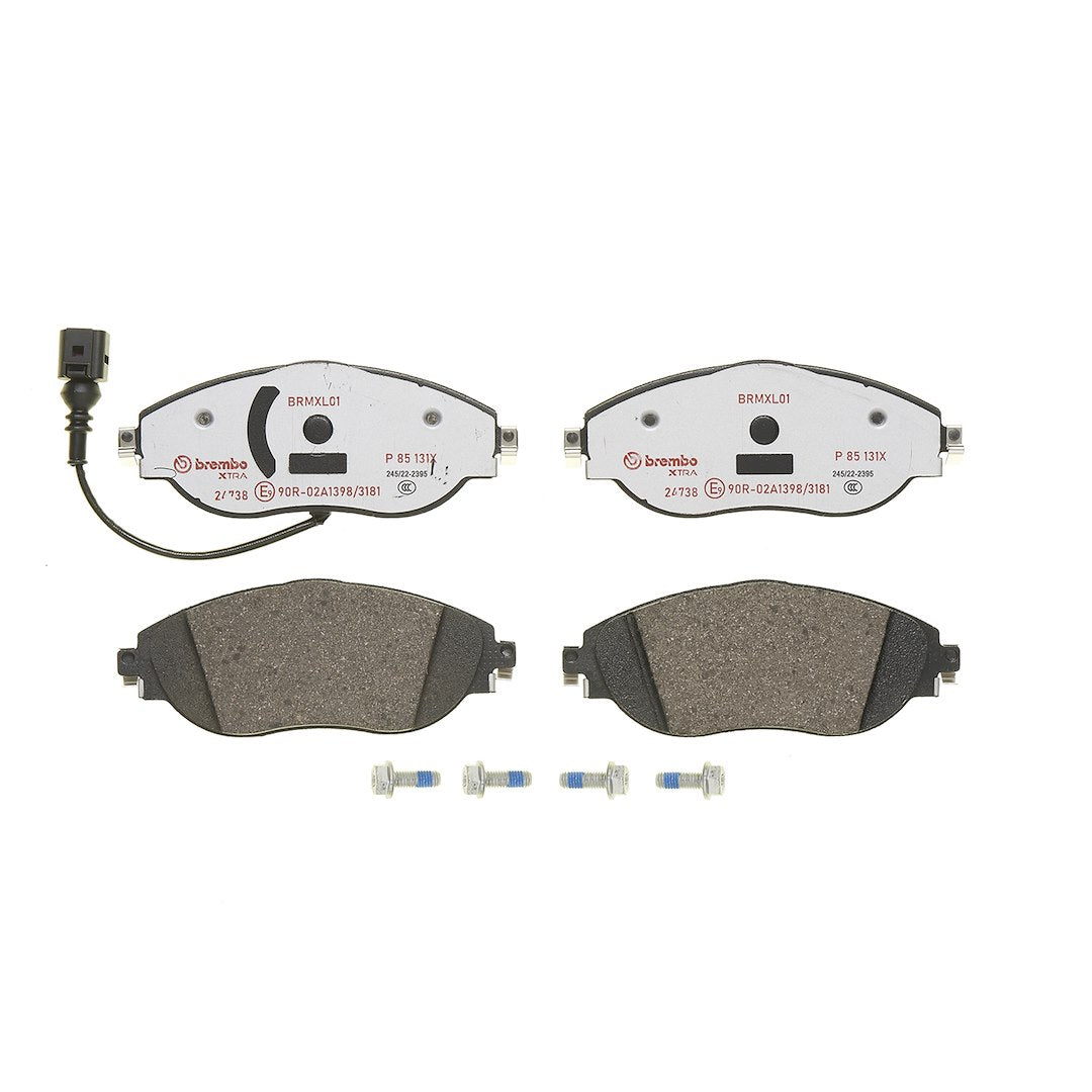 Brembo Premium Low-Met OE Equivalent Pad Brake Pad P85131X