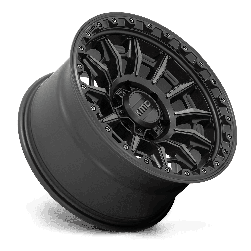 Wheel Pros With KMC Logo Center Cap KM54768068400 - Black KM547 16X8 6X5.5 S-Black Gtcc 00MM