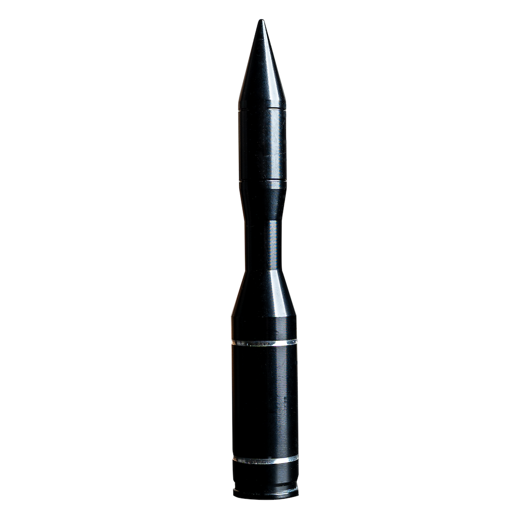Recon Access Rust And Corrosion Resistant AM/ FM Antenna 264Antrtbk - Rpg Rocket Shaped Aluminum Anten