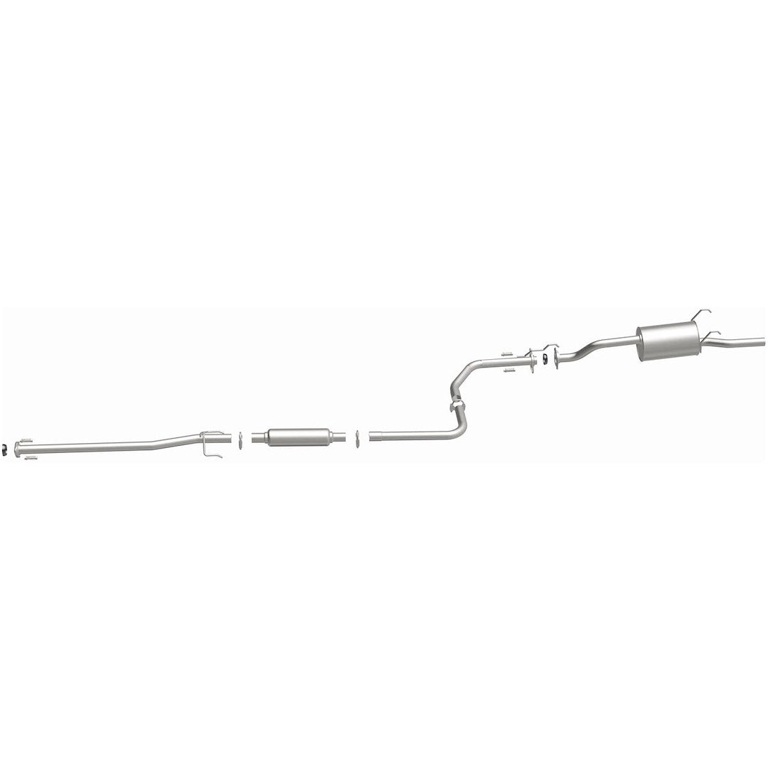 BRE Exhaust Designed For Power And Sound Exhaust System Kit 106-0034 - 96-98 Civic 1.6L