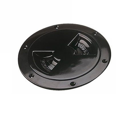 SEA DOG No Supplier Warranty Boat Deck Plate 337155-1 - Black Abs Standard