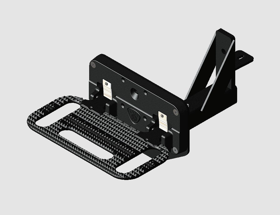 Carr Fleet Approved Van Access Step 195001 - HD Mega Ladder Rack XP3 Blac