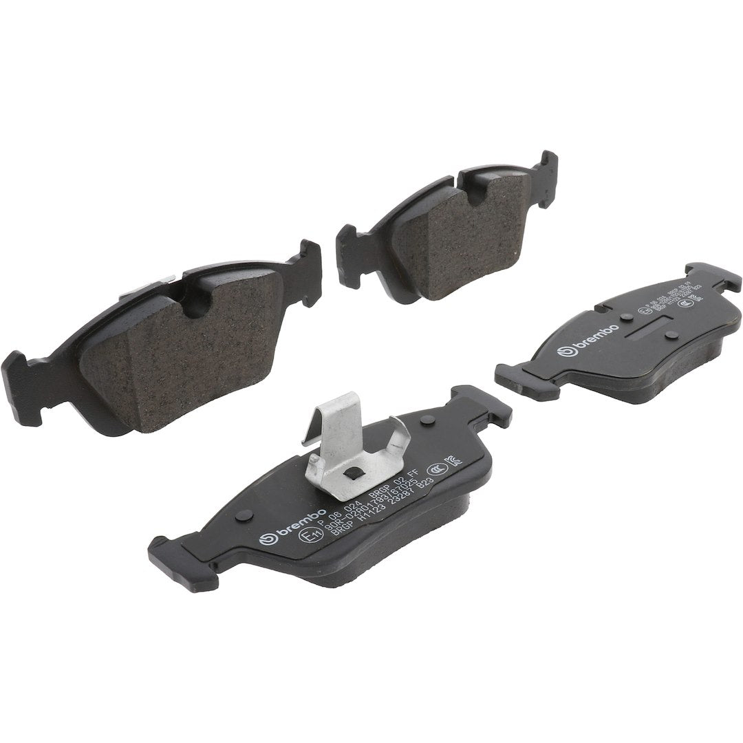Brembo Premium Low-Met OE Equivalent Pad Brake Pad P06024 - Disc Set