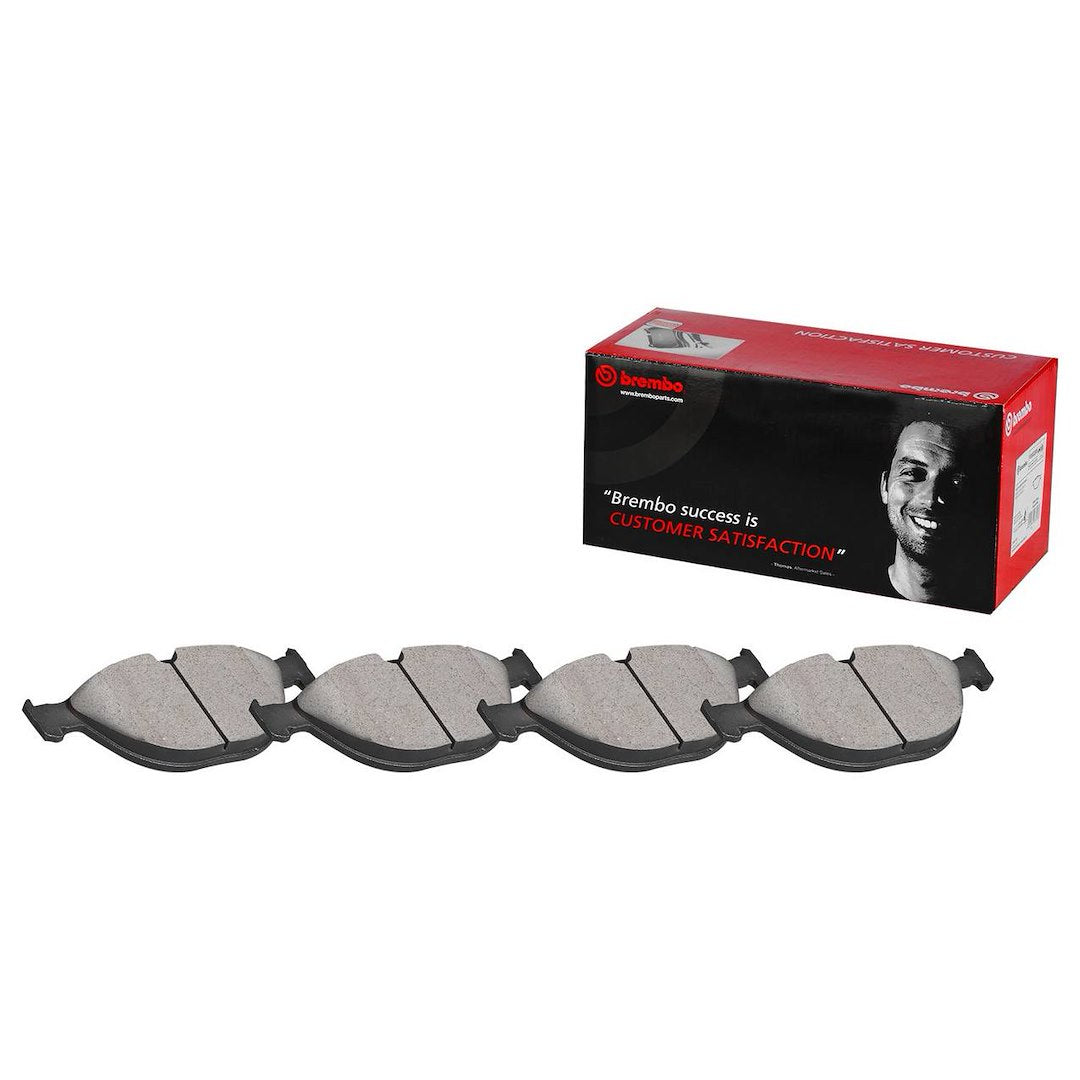 Brembo Premium Low-Met OE Equivalent Pad Brake Pad P36024N - Disc Set
