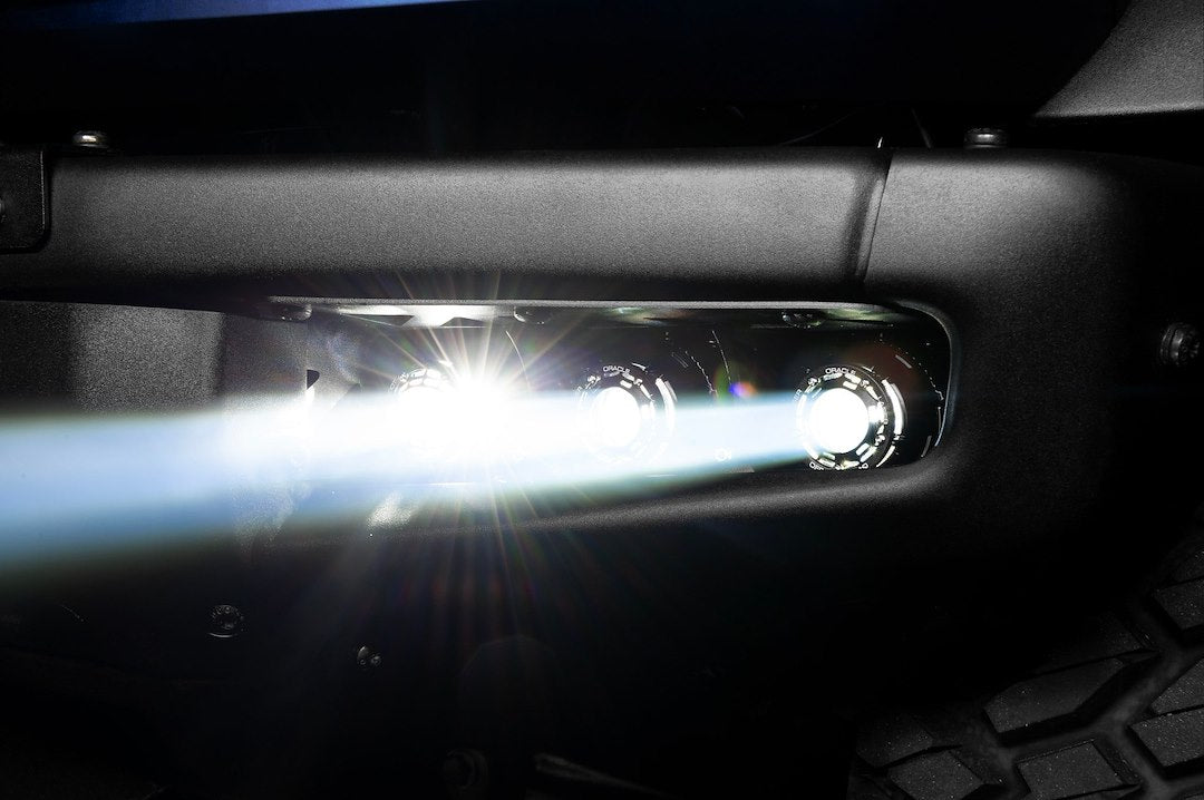 Oracle Light Mounts Easily Using Factory Hardware Driving/ Fog Light 5928-LZZ-001 - Offroad Lzr Led Fogkit Bronco 21-24