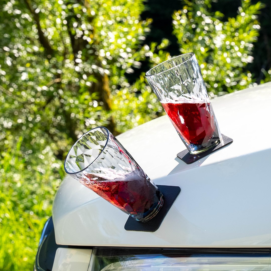 Silwy Magnet KO-LD-G-2 Drinking Glass - Gray