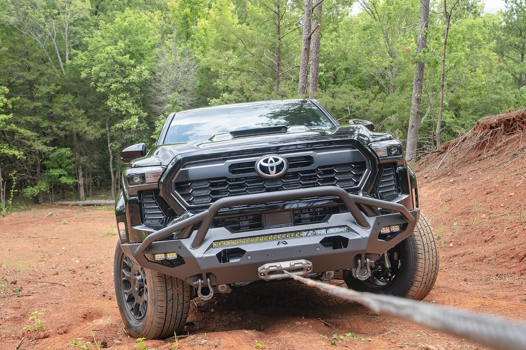 FAB Fours Aggressive Design Bumper TT24-X6352-1 - Toyota Tacoma Matrix Front