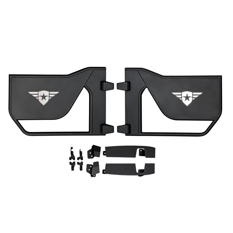 Combat Offrd Drilling Required For Installation Door 45-1046 - Ford Bronco Mission Doors Front