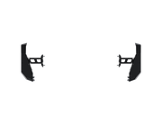 Artec Indust Made In USA Bumper End JT9118 - High Clearance Comp Rear Bumpr Cor