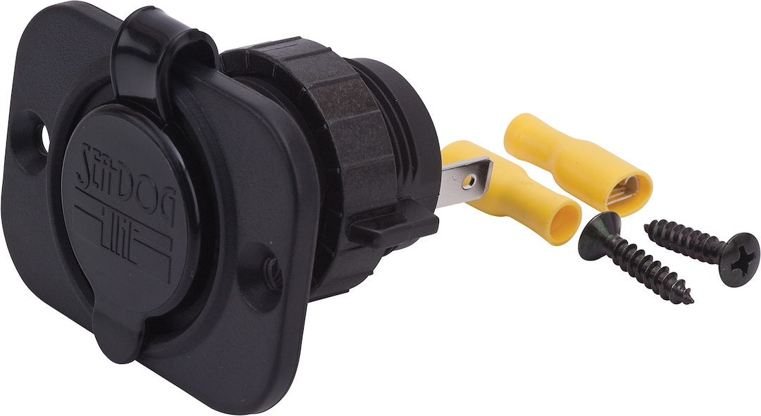 SEA DOG No Supplier Warranty Power Port Socket 426120-1 - Deluxe Screws