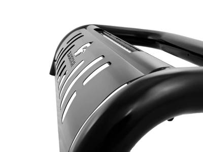 Black Horse Removable Skid Plate Bull Bar BE-B8802B - Black Beacon