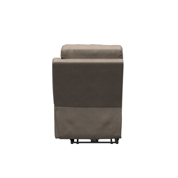Lippert Comp Wall Hugger Design Chair 2024044197 - Seismic Driftwood LH Theater Seatin