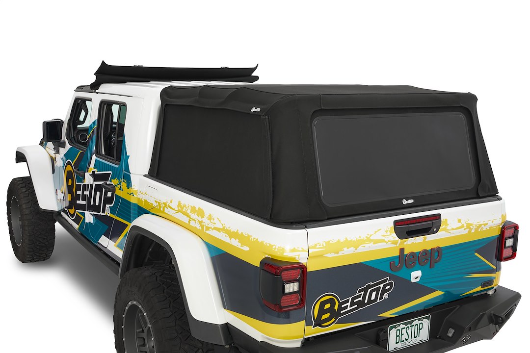 Bestop Fully Integrated Bow System Truck Cap 77326-35 - Supertop 20-21 Gladiat