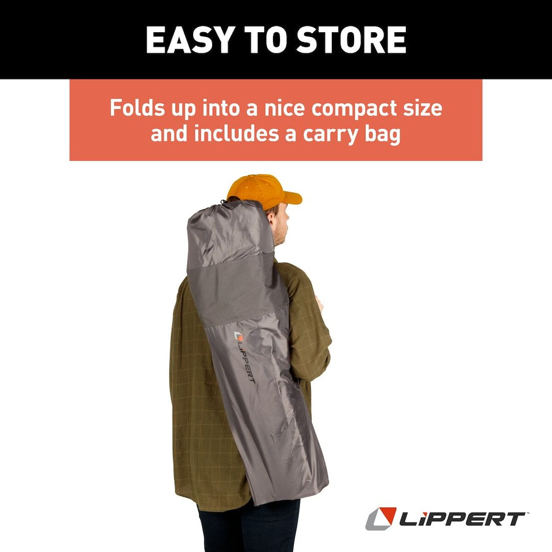 Lippert Comp Integrated Cupholder For Convenience Camping Chair 2022114830 - Campfire Position Padded