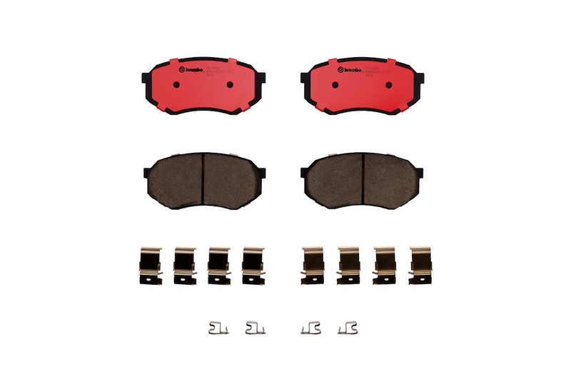 Brembo Premium Low-Met OE Equivalent Pad Brake Pad P83122N - Disc Set