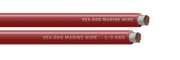 SEA DOG 8021021 - Red Awg 50FT Battery Cable