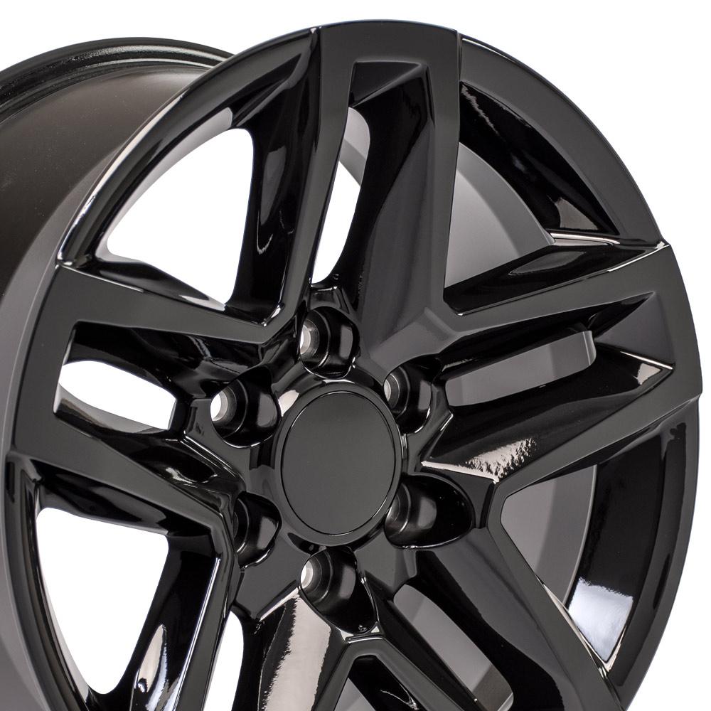 OE Wheels With Center Cap CV34B-18085-6550-26B - 18 Replica CV34B Fits Chevro